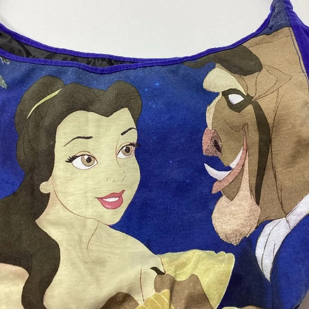 Disney Loungefly Beauty and the Beast Blue Shoulder Bag Crossbody